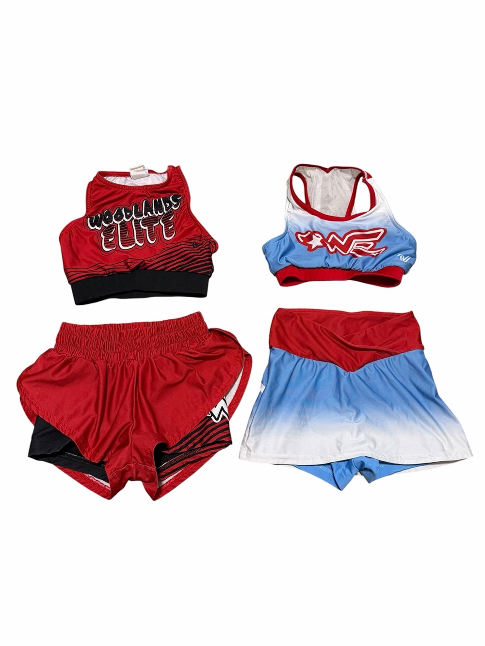 Varsity Woodlands Elite Girls Cheerleading Practice Wear Sets | Youth Small